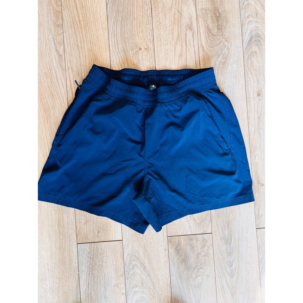 Lululemon Athletica Running Shorts Women's Blue Small Stretch Performance